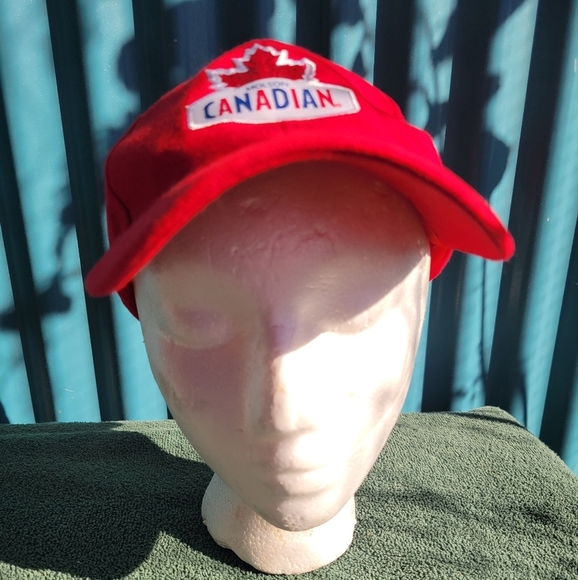 Red Olympic Baseball Hat - Picture 10 of 10